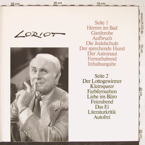 Loriot: Für unsere Freunde ausgewählt,Foc, Cliches ABC(410 732-1), D,  - LP - Y2876 - 7,50 Euro
