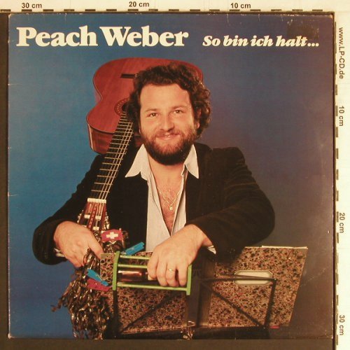 Weber,Peach: So bin ich halt..., CBS(85 803), NL, 1982 - LP - Y2895 - 5,00 Euro