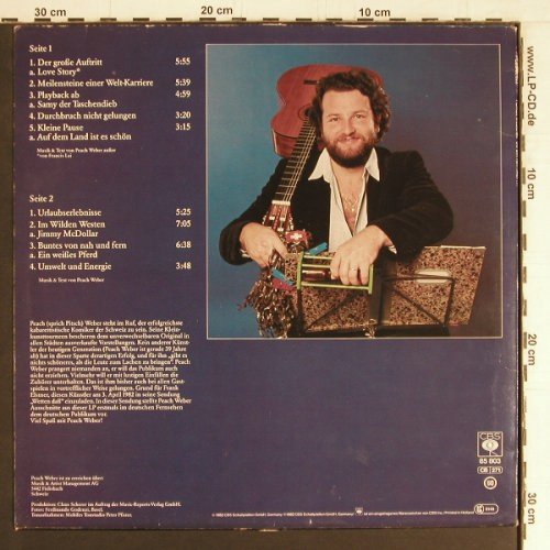 Weber,Peach: So bin ich halt..., CBS(85 803), NL, 1982 - LP - Y2895 - 5,00 Euro