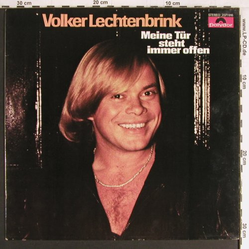 Lechtenbrink,Volker: Meine Tür steht immer offen, Polydor (2371 916), D, 1978 Typ: LP Best.-Nr.: Y2941 Preis: 5,00 Euro