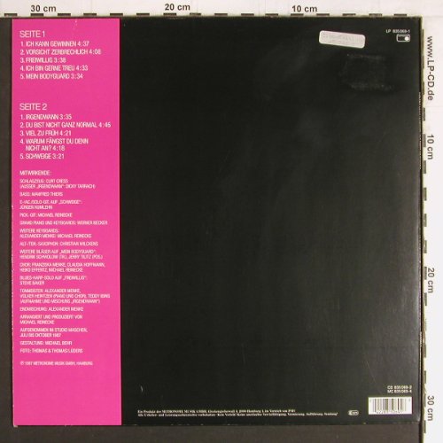 Lechtenbrink,Volker: Ich Kann Gewinnen, Metronome, D, 1987 Typ: LP Best.-Nr.: Y2942 Preis: 6,00 Euro