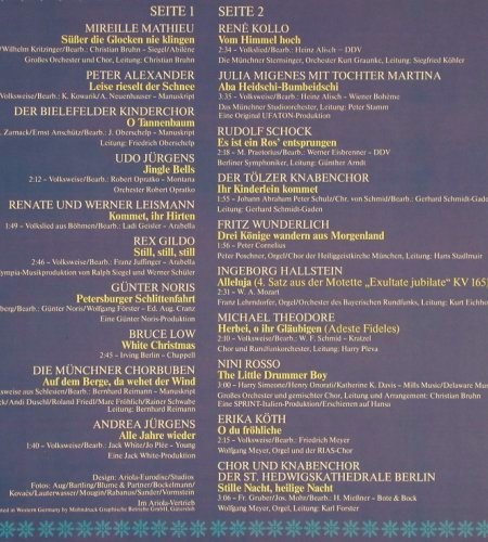 V.A.Stars wünschen Frohe Weihnacht: Die 20 schönsten ..., Ariola/HörZu (203 918-365), D, 1981 Typ: LP Best.-Nr.: Y2977 Preis: 6,00 Euro