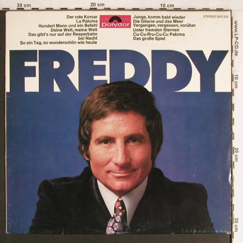 Quinn,Freddy: Freddy, Polydor(2437 315), D,  - LP - Y3039 - 5,00 Euro
