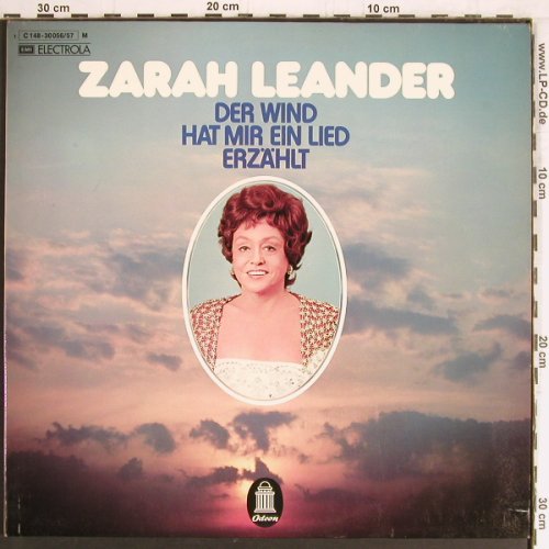 Leander,Zarah: Der Wind hat mir ein Lied erzählt, Odeon, Mono (C 148-30056/57M), D,Foc Typ: 2LP Best.-Nr.: Y3170 Preis: 9,00 Euro