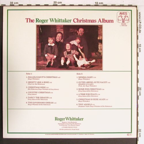 Whittaker,Roger: Christmas Album, Aves/Bild (69.039), D Typ: LP Best.-Nr.: Y3206 Preis: 6,00 Euro