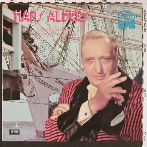 Albers,Hans: Originalaufn. e. unverg.Künstlers, MFP-Super (048-28 540 M), D Typ: LP Best.-Nr.: Y321 Preis: 6,00 Euro