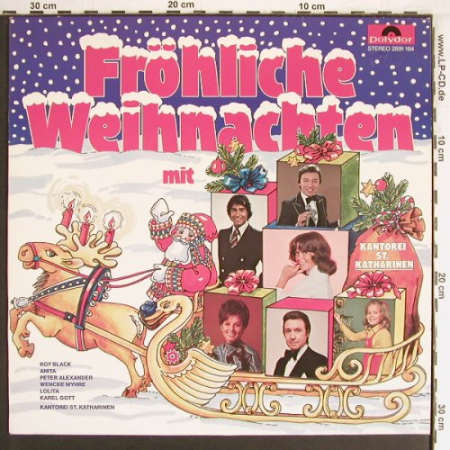 V.A.Fröhliche Weihnachten mit...: Roy Black...Kantorei St.Katharien, Polydor(2891 164), D, 12 Tr,  - LP - Y3319 - 6,00 Euro