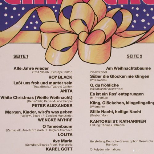 V.A.Fröhliche Weihnachten mit...: Roy Black...Kantorei St.Katharien, Polydor(2891 164), D, 12 Tr,  - LP - Y3319 - 6,00 Euro