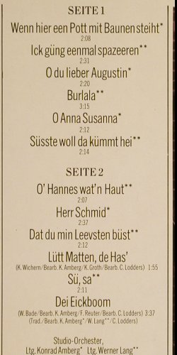 Lodders,Carla: O'Hannes wat'n Haut, Fontana (9294 082), D, 1976 Typ: LP Best.-Nr.: Y3354 Preis: 7,50 Euro
