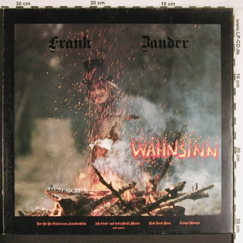 Zander,Frank: Wahnsinn, Foc, Hansa(88 921 IT), D, 1974 - LP - Y3522 - 7,50 Euro