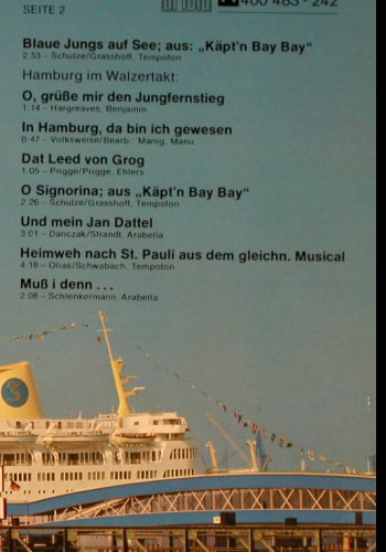 V.A.Hamburger Hafen-Konzert: NDR-Hans Freese, Franka Lube, Ariola(200 483-241), D, 1976 - LP - Y3554 - 6,00 Euro