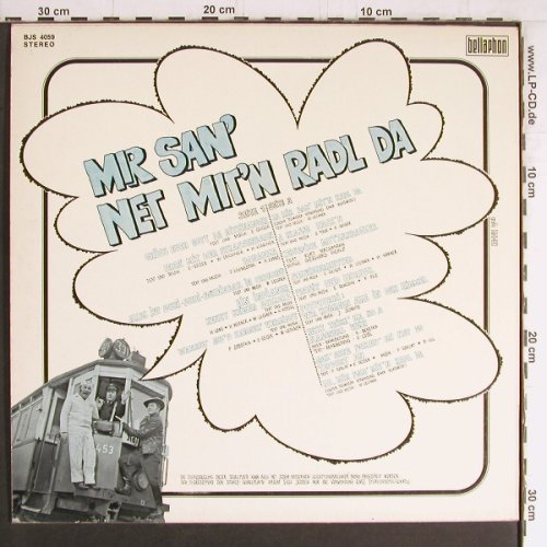 3 Mecky's: Mir san' net mit'n Radl da, Live, Bellaphon (BJS 4059), D,Mono Typ: LP Best.-Nr.: Y3687 Preis: 7,50 Euro