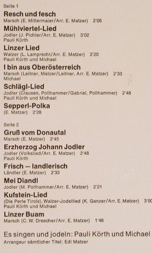Original Linzer Buam: Resch und fesch, BASF Cornet(10 21735-3), D, 1972 - LP - Y3691 - 7,50 Euro