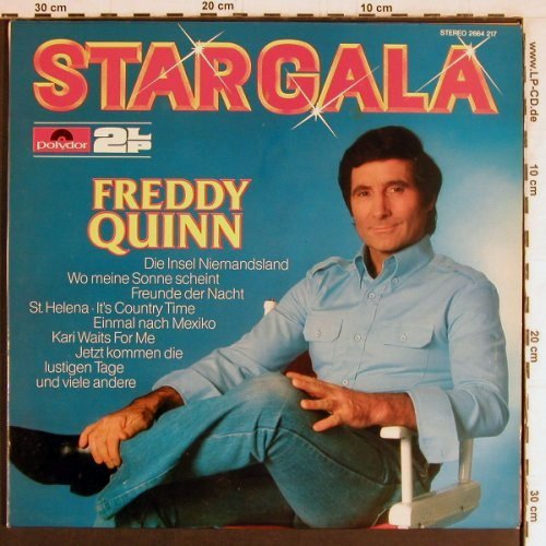 Quinn,Freddy: Stargala, Foc, Polydor(2664 217), D,  - 2LP - Y3734 - 7,50 Euro