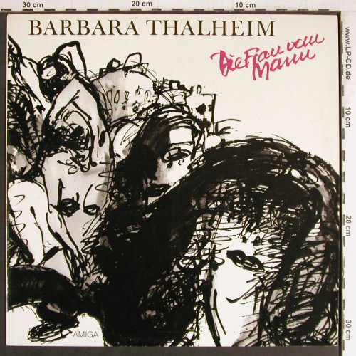 Thalheim,Barbara: Die Frau vom Mann, Amiga (8 45 333), DDR, 1988 Typ: LP Best.-Nr.: Y3751 Preis: 9,00 Euro
