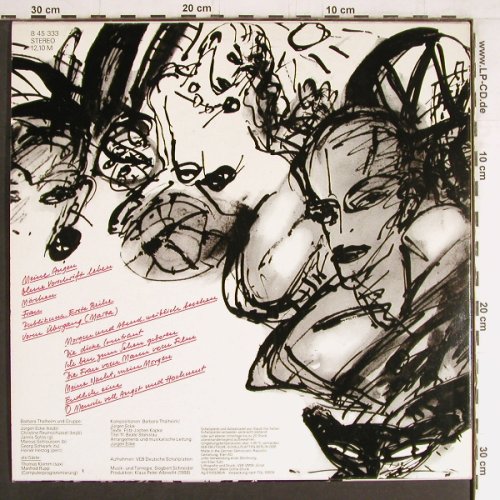 Thalheim,Barbara: Die Frau vom Mann, Amiga (8 45 333), DDR, 1988 Typ: LP Best.-Nr.: Y3751 Preis: 9,00 Euro