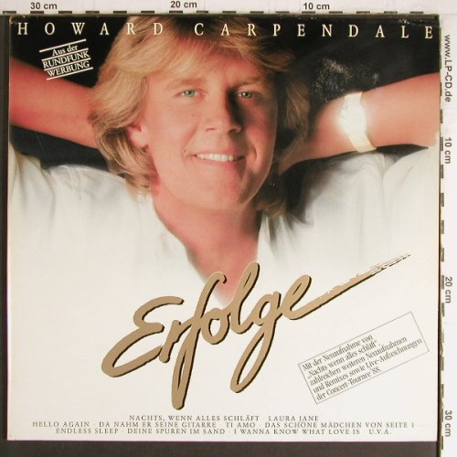 Carpendale,Howard: Erfolge, Foc, EMI(7 90170 1), D, 1988 - 2LP - Y4001 - 7,50 Euro