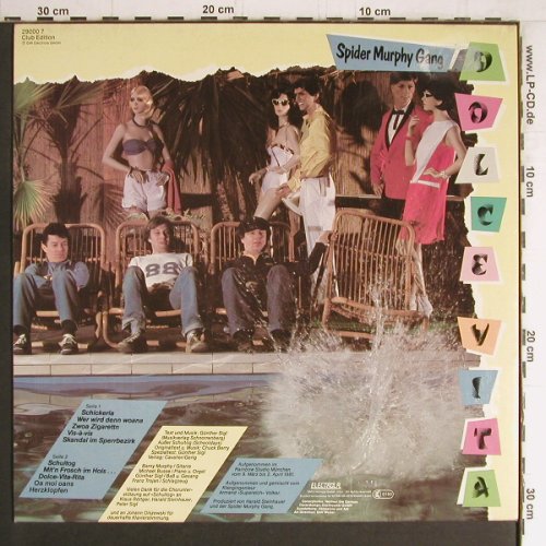 Spider Murphy Gang: Dolce Vita, Club-Ed., Electrola (29000 7), D, 1981 Typ: LP Best.-Nr.: Y4012 Preis: 6,00 Euro