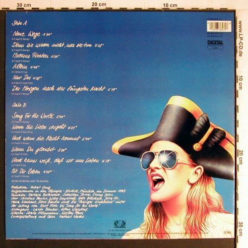 Nicole: Moderne Piraten, incl. Poster, Jupiter(833 643-1), D, 1987 - LP - Y4048 - 6,00 Euro