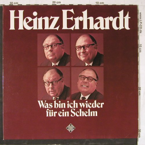 Erhardt,Heinz: Was bin ich wieder für ein Schelm, Telefunken (6.28019 DP), D, Foc, 1972 Typ: 2LP Best.-Nr.: Y4081 Preis: 6,00 Euro