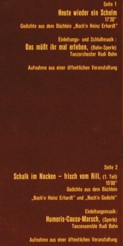 Erhardt,Heinz: Was bin ich wieder für ein Schelm, Telefunken (6.28019 DP), D, Foc, 1972 Typ: 2LP Best.-Nr.: Y4081 Preis: 6,00 Euro