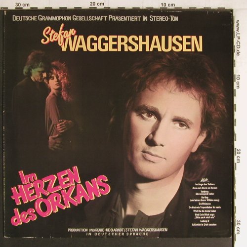 Waggershausen,Stefan: Im Herzen des Orkans, Polydor (833 238-1), D, 1987 Typ: LP Best.-Nr.: Y4156 Preis: 6,00 Euro