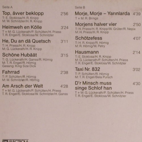 De Bläck Föss: Morje,Morje, Foc, FS-New, EMI(066-46 689), D, 1982 - LP - Y4186 - 9,00 Euro