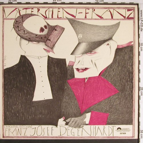 Degenhardt,Franz-Josef: Väterchen Franz, Polydor Kabarett (237 829), D, 1966 Typ: LP Best.-Nr.: Y4209 Preis: 6,00 Euro