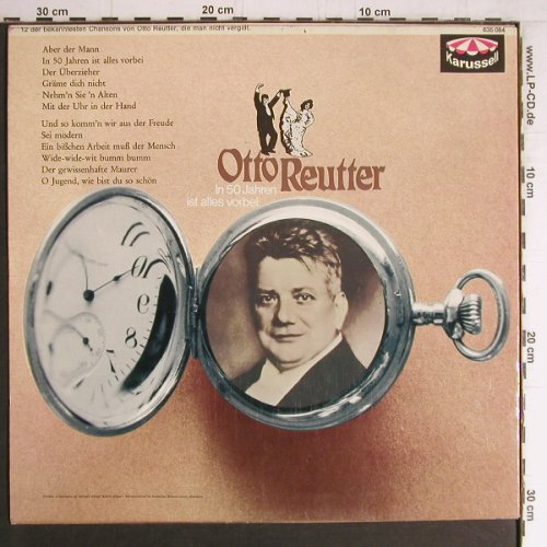 Reutter,Otto: In 50 Jahren ist alles vorbei(1956), Karussell(635 084), D, Mono,  - LP - Y4232 - 6,00 Euro