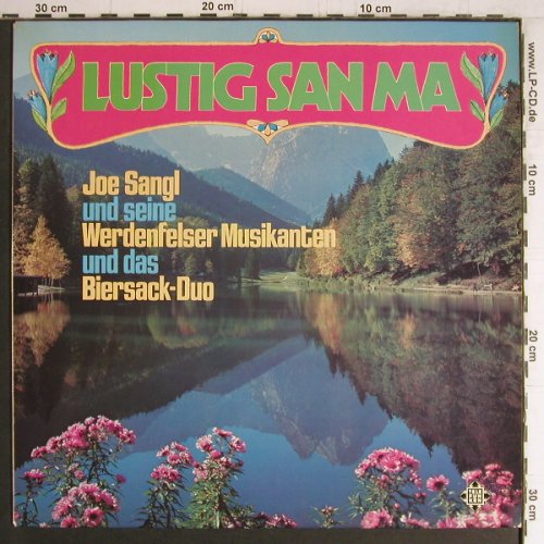 Sangl,Joe & Werdenfelser Musikanten: Lustig San Ma, Telefunken (6.22024 AF), D, 1974 Typ: LP Best.-Nr.: Y4239 Preis: 6,00 Euro
