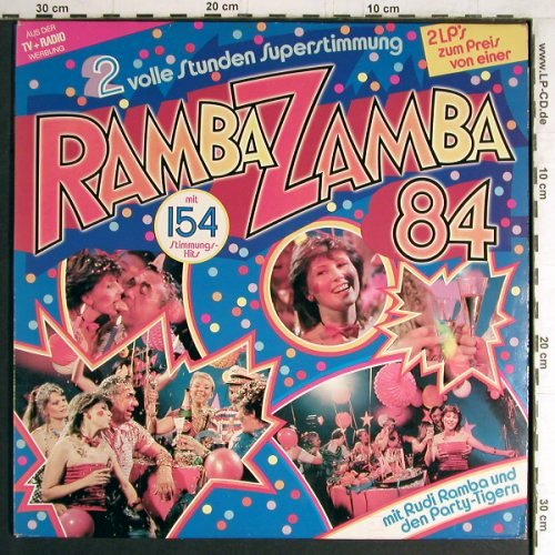 Rudi Ramba & Party-Tiger: Ramba Zamba 84, CBS(22 234), NL, 1983 - 2LP - Y4240 - 6,00 Euro