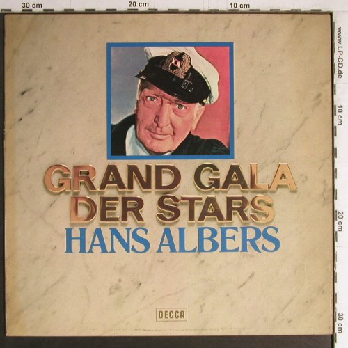 Albers,Hans: Grand Gala Stars, Decca (6.22561 AO), D, 1976 Typ: LP Best.-Nr.: Y4285 Preis: 6,00 Euro