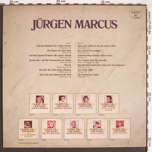 Drews,Jürgen: Grand Gala der Stars, Telefunken(6.22578), D, 1976 - LP - Y4320 - 6,00 Euro