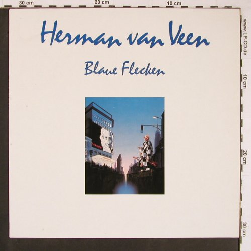 Van Veen,Herman: Blaue Flecken, Polydor (841 435-1), D, 1989 Typ: LP Best.-Nr.: Y448 Preis: 6,00 Euro