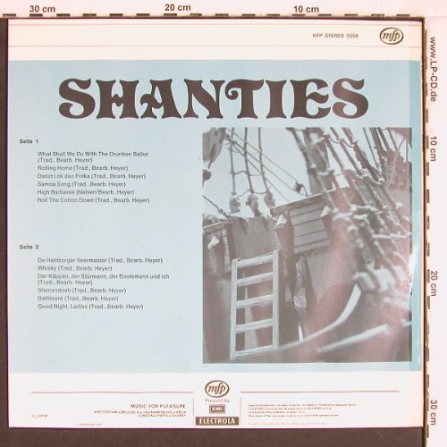 V.A.Shanties: Jakschtat,Seelords,ArnoRenk..u.a., MFP (MFP 5594), D, 12Tr. Typ: LP Best.-Nr.: Y4507 Preis: 5,00 Euro