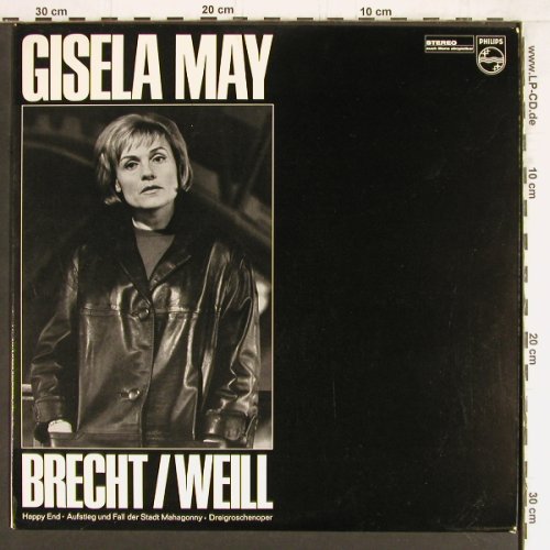 May,Gisela: Brecht / Weill, Mono, Philips(843 783 PY), D, 1966 - LP - Y4545 - 9,00 Euro