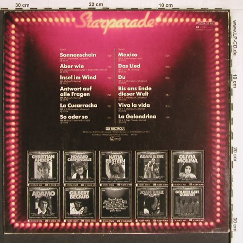 Molina,Olivia: Starparade, m-/vg+, HörZu(054-32 462), D,  - LP - Y4570 - 6,00 Euro