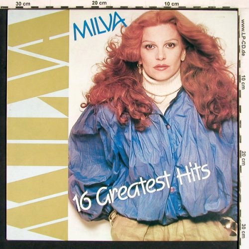 Milva: 16 Greatest Hits, Woc, Milan(A 120 158), F, 1982 - LP - Y4583 - 5,00 Euro