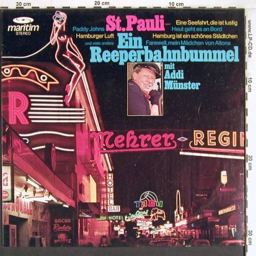 Münster,Addi & Hans Roseneckh: St.Pauli-Ein Reeperbahn-Bummel, Maritim(47 280 NT), D,  - LP - Y4634 - 7,50 Euro