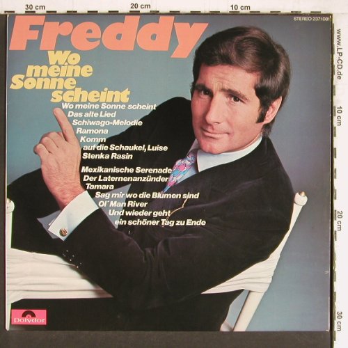 Quinn,Freddy: Wo meine Sonne scheint, Polydor(2371 081), D, 1970 - LP - Y4643 - 7,50 Euro