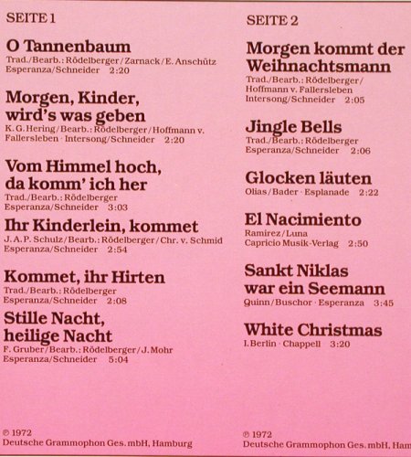 Quinn,Freddy: Die schönsten Weihnachtslieder, Karussell(2872 275), D, Ri, 1972 - LP - Y4646 - 5,00 Euro