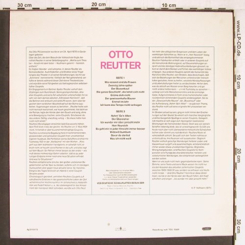 Reutter,Otto: Same, Amiga(8 40 088), DDR, 1973 - LP - Y4675 - 7,50 Euro