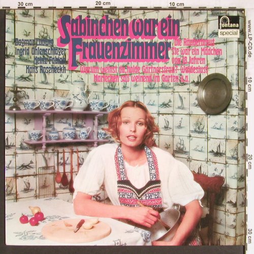 V.A.Sabinchen war ein Frauenzimmer: Ingrid Ohlenschläger,Dagmar Ludwig, Fontana (6434 148), D Typ: LP Best.-Nr.: Y4691 Preis: 6,00 Euro