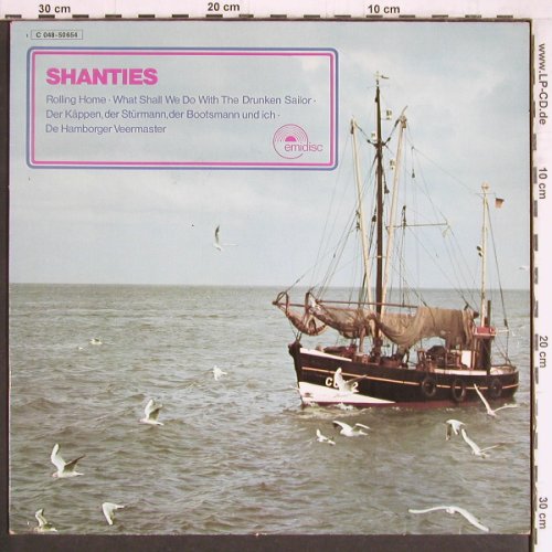 V.A.Shanties: Jakschtat,Karl Otto,P.Oldenburg,u.a, Emidisc (C 048-50 654), D Typ: LP Best.-Nr.: Y4695 Preis: 7,50 Euro