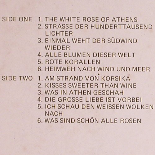 Mouskouri,Nana: White Rose Of Athens (in german), Pickw.Cont(CN 2018), UK,Ri,  - LP - Y4791 - 6,00 Euro