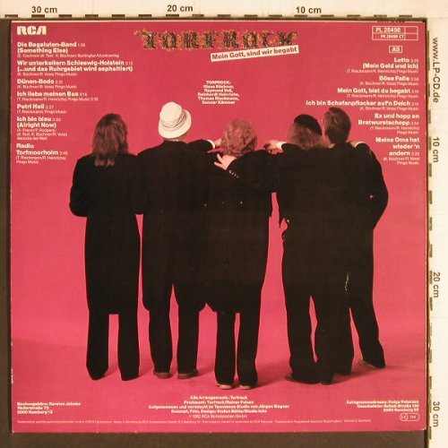 Torfrock: Mein Gott,sind wir begabt, RCA (PL 28498), D, 1982 Typ: LP Best.-Nr.: Y4797 Preis: 6,00 Euro