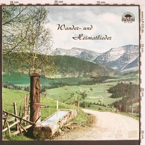 V.A.Wander-und Heimatlieder: Gerd Martens,Uwe Janzen,Heimattrio., Mandolino (ST 5-114), D Typ: LP Best.-Nr.: Y4846 Preis: 7,50 Euro