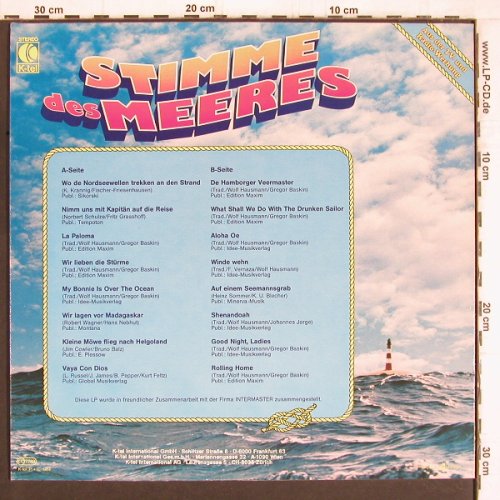 Ronny: Stimme des Meeres, K-tel(TG 1511), D, 1984 - LP - Y4864 - 6,00 Euro