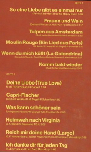 Schuricke,Rudi: Same, m-/vg+, Polydor (2437 656), D, Ri, 1972 Typ: LP Best.-Nr.: Y4875 Preis: 5,00 Euro