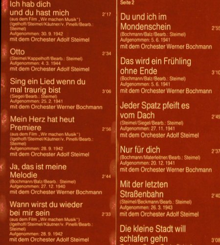 Werner,Ilse: Mein Herz hat heut Premiere, Foc, HörZu Exclusiv (134-31 779/80 M), D, WOC Typ: 2LP Best.-Nr.: Y4910 Preis: 6,50 Euro